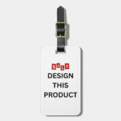 Étiquette À Bagage VENTE ! Balise de bagage - Double face - Personnal (Devant Vertical)