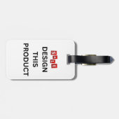 Étiquette À Bagage VENTE ! Balise de bagage - Double face - Personnal (Dos horizontal)