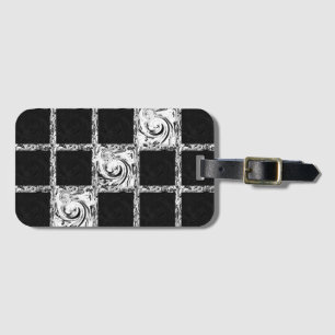 Étiquette À Bagage vérifier le motif