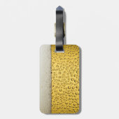 Étiquette À Bagage Verre de bière (Dos Vertical)