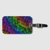 Étiquette À Bagage Verre de fierté (Devant Horizontal)