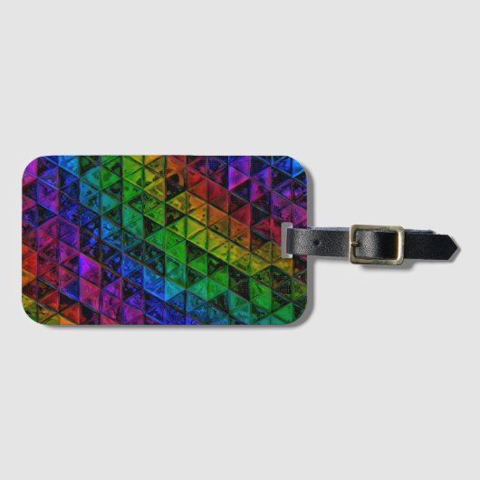 Étiquette À Bagage Verre de fierté (Devant Horizontal)