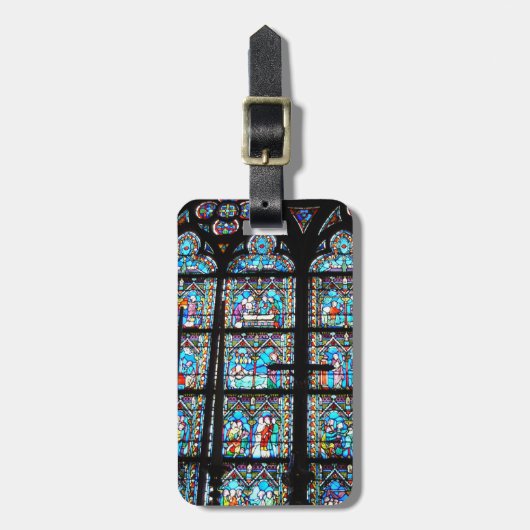 Étiquette À Bagage Verre souillé chez Notre Dame (Devant Vertical)