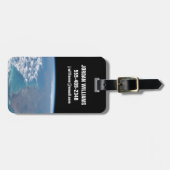 Étiquette À Bagage Vers Le Nord La Péninsule De Floride. (Devant horizontal)