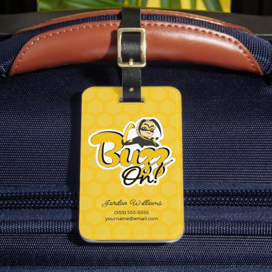 Étiquette À Bagage Vesperia | Buzz On ! (Insitu Rectoal 2)