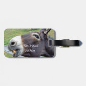 Étiquette À Bagage Veste originale drôle âne Mule animal de ferme (Dos horizontal)