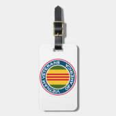 Étiquette À Bagage Vétérans du Vietnam de logo de l'Amérique (Devant Vertical)