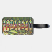 Étiquette À Bagage Viande douce (Dos horizontal)