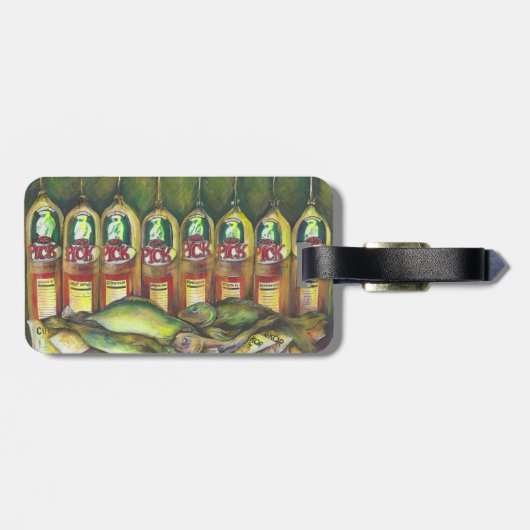 Étiquette À Bagage Viande douce (Dos horizontal)