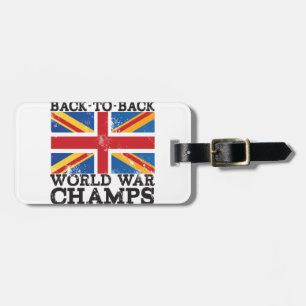 Étiquette À Bagage Victoire britannique de la guerre mondiale