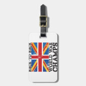 Étiquette À Bagage Victoire de la guerre mondiale britannique (Devant Vertical)