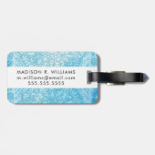 Étiquette À Bagage Vie d'ananas III (Dos horizontal)