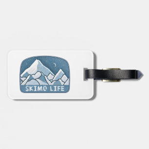 Étiquette À Bagage Vie Skimo