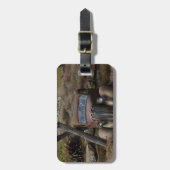 Étiquette À Bagage Vieille voiture (Devant Vertical)