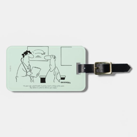 Étiquette À Bagage Vieillir (Devant horizontal)