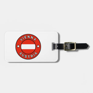Étiquette À Bagage Vienne Autriche