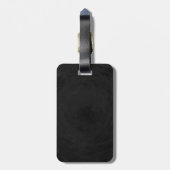 Étiquette À Bagage Vierge - Créez votre propre personnalisation (Dos Vertical)