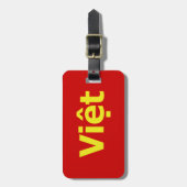 Étiquette À Bagage Viêt (Devant Vertical)