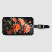 Étiquette À Bagage Vietnamese Chrysanthemum on the Moon (Devant Horizontal)