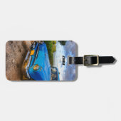 Étiquette À Bagage Vieux classique américain en Trinidad, Cuba (Devant horizontal)