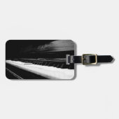 Étiquette À Bagage Vieux piano (Devant horizontal)