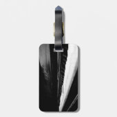 Étiquette À Bagage Vieux piano (Dos Vertical)