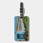 Étiquette À Bagage Vieux train (Devant Vertical)