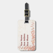 Étiquette À Bagage Vigne d'automne (Devant Vertical)