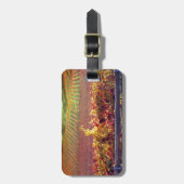 Étiquette À Bagage Vignoble (Devant Vertical)