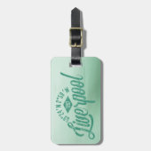 Étiquette À Bagage Ville de Liverpool Coordonner la balise de bagage (Devant Vertical)