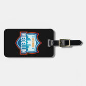 Étiquette À Bagage Ville de Medellin Colombie (Devant horizontal)