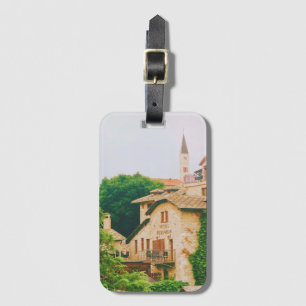 Étiquette À Bagage Ville de Mostar - Bosnie-Herzégovine