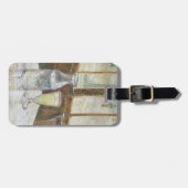 Étiquette À Bagage Vincent van Gogh Absinthe célèbre peinture (Devant horizontal)