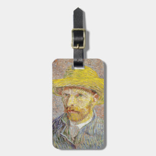 Étiquette À Bagage Vincent van Gogh - Autoportrait avec Casquette de 