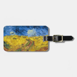 Étiquette À Bagage Vincent van Gogh - Champ de blé aux corbeaux