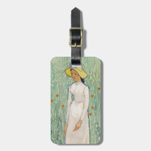 Étiquette À Bagage Vincent van Gogh - Fille en blanc
