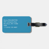 Étiquette À Bagage Vincent van Gogh - Fleur d'amandes (Dos horizontal)