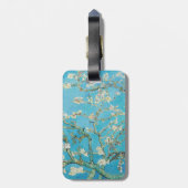 Étiquette À Bagage Vincent van Gogh - Floraison d'amandier - Code QR (Dos Vertical)