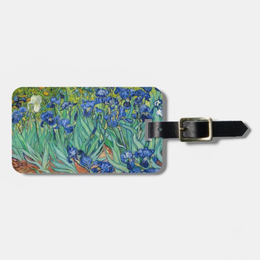Étiquette À Bagage Vincent Van Gogh - Iris (Devant horizontal)