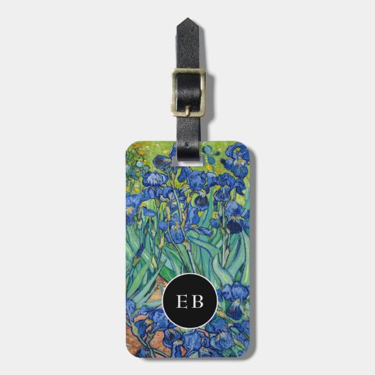 Étiquette À Bagage Vincent Van Gogh - Iris (Devant Vertical)