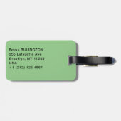 Étiquette À Bagage Vincent Van Gogh - Irises (Dos horizontal)