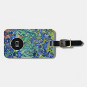 Étiquette À Bagage Vincent Van Gogh - Irises (Devant horizontal)