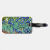 Étiquette À Bagage Vincent Van Gogh - Irises - Code QR (Dos horizontal)