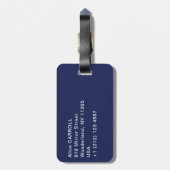 Étiquette À Bagage Vincent van Gogh - La mer aux Saintes-Maries (Dos Vertical)