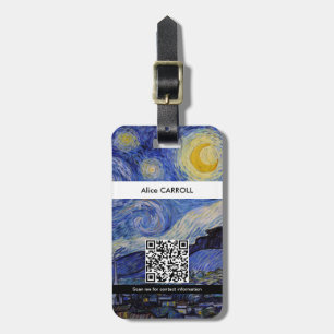 Étiquette À Bagage Vincent Van Gogh - La Nuit étoilée