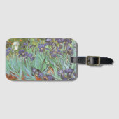 Étiquette À Bagage Vincent van Gogh - Les Iris (Devant Horizontal)