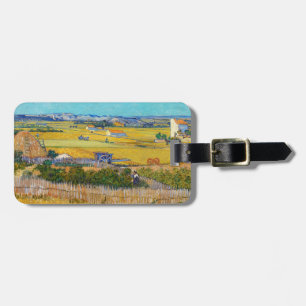 Étiquette À Bagage Vincent van Gogh - Moisson à La Crau