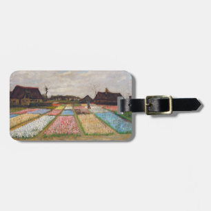 Étiquette À Bagage Vincent van Gogh - Parterres de fleurs en Hollande