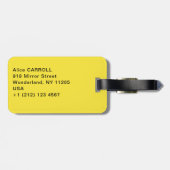 Étiquette À Bagage Vincent van Gogh - Paysage Lune avec couple (Dos horizontal)