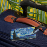 Étiquette À Bagage Vincent van Gogh, Starry Night<br><div class="desc">Starry Night,  célèbre peinture de Vincent van Gogh</div>